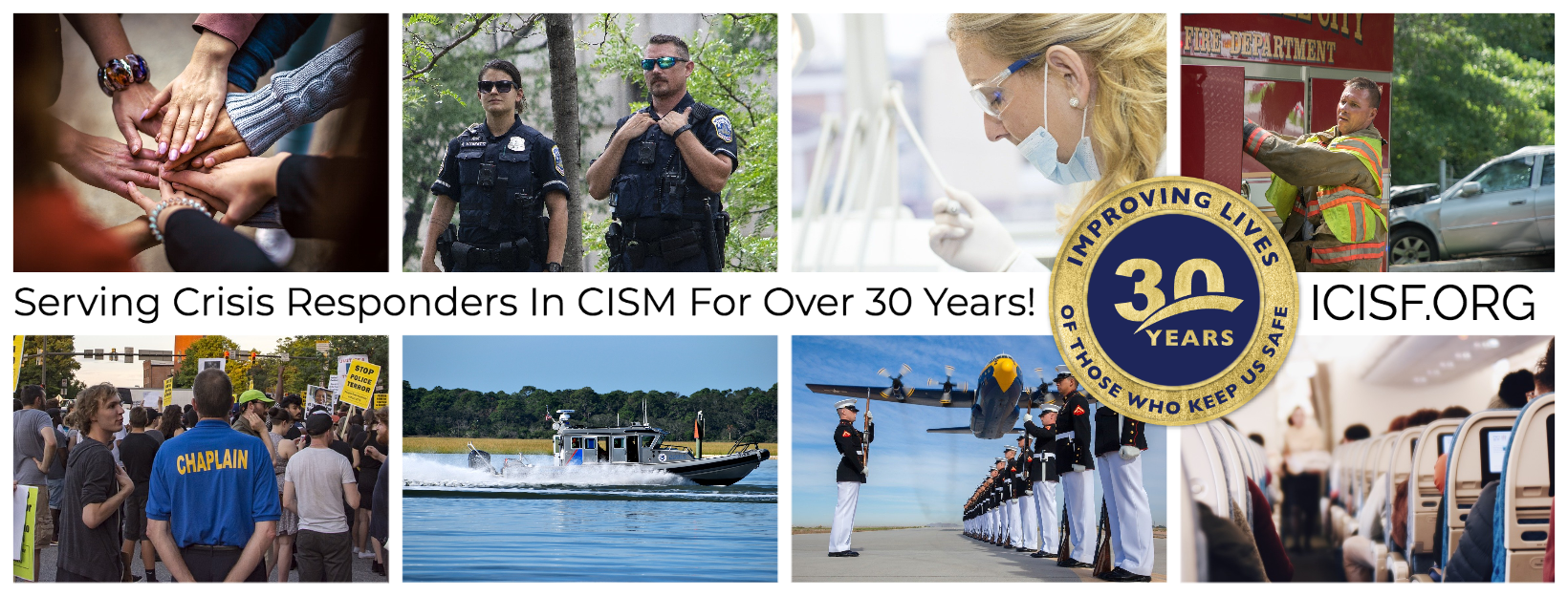 Serving Crisis Responders - 30 years